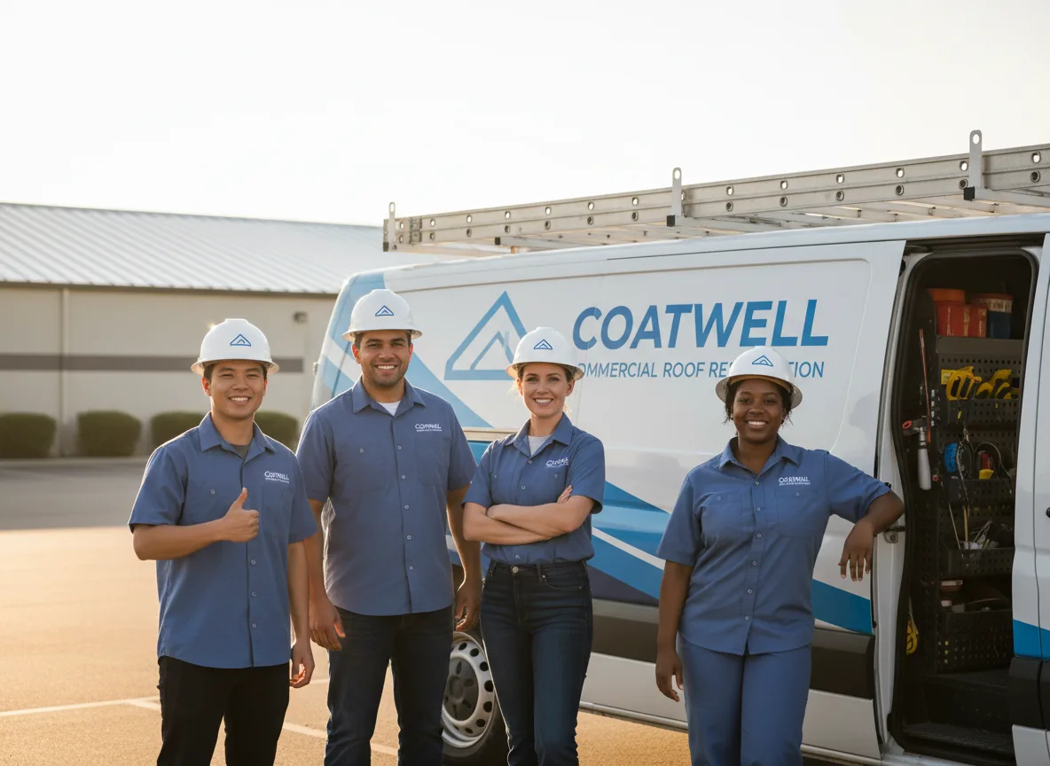 Commercial roof coating company in Moosup, CT
